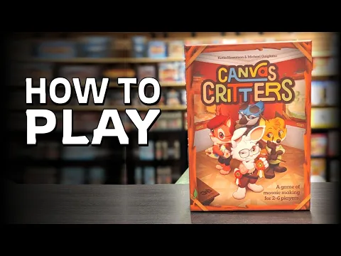 How to Play CANVAS CRITTERS