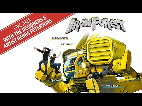LIVE AMA WITH THE DESIGNERS AND THE ARTIST
