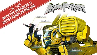 LIVE AMA WITH THE DESIGNERS AND THE ARTIST