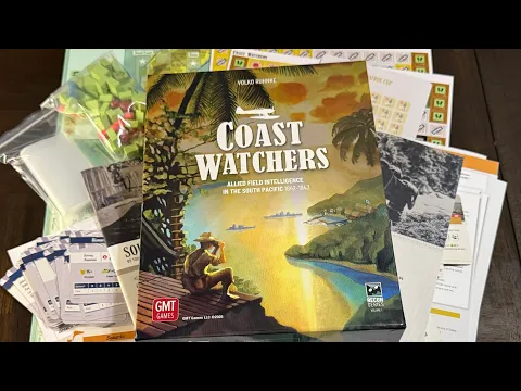 Coast Watchers: Allied Field Intelligence in the South Pacific (GMT) - Unbox + First Look + Bonus