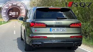 2025 AUDI SQ7 4.0 TFSI V8 // 0-100 100-200 TOP SPEED & SOUND