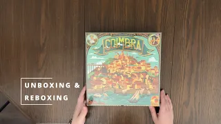 Coimbra Board Game - Unboxing and Reboxing - What's in the Box?
