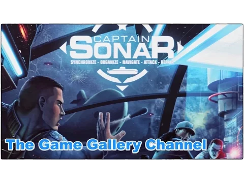 【ボードゲーム レビュー】「キャプテン・ソナー」- リアルタイムに進行する大人数潜水艦ゲーム