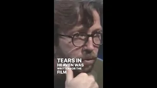 Clapton explains the origins of Tears in Heaven.