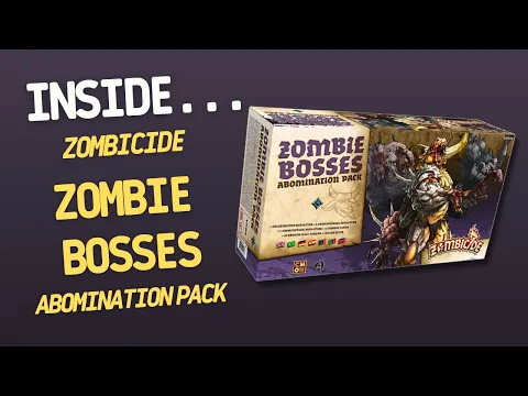 Zombicide: Black Plague – Zombie Bosses Abomination Pack | Inside #73