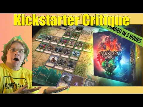 AracKhan Wars - The Card Game - Kickstater Critique