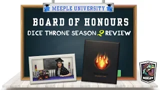 Dice Throne Season Two (2) Board Game Review (with PUNCHY overview, then review)