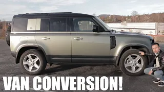 2020 Land Rover Defender 110 SE Exterior & Interior Tour (Van Conversion)