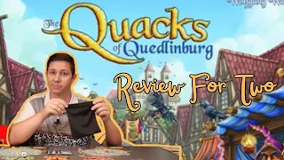 Quacks of Quedlinburg: A Review for Two