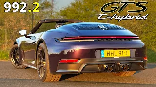 2025 Porsche 911 992.2 GTS T-Hybrid // 320KMH REVIEW on AUTOBAHN