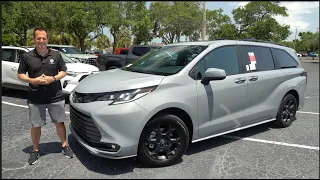 The 2025 Toyota Sienna Woodland Edition the MOST fuel efficient AWD minivan!