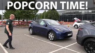 Marcusbil taking delivery of Tesla Model Y LR