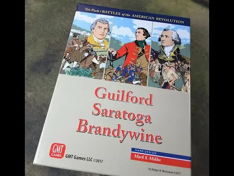 Battle of Brandywine: Intro | BoAR Gameplay | Boardgame