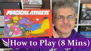 How to play Magical Athlete (Powers Explained, 2 & 3 Player Variants)