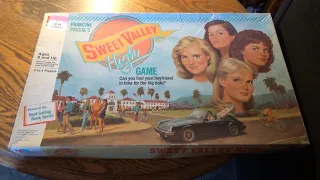Peaks and Valleys Of Lust and Lore - Sweet Valley High Board Game from Milton Bradley