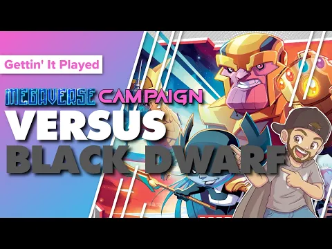 Marvel United Megaverse Campaign vs. Black Dwarf | Game #39 Avengers