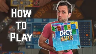 How To Play Dice Manor by Arcane Wonders - Board Games Live Teach