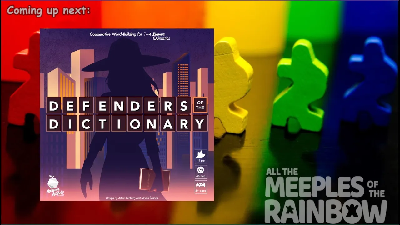 All the Games with Steph: Defenders of the Dictionary - Teach & Playthrough