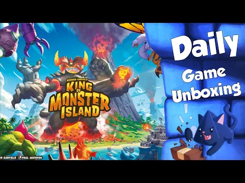 King of Monster Island - Daily Game Unboxing