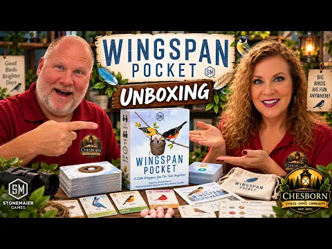 Wingspan Pocket Unboxing