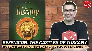 Rezension: The Castles of Tuscany (Stefan Feld, Alea 2020)