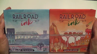 Railroad Ink (both sets) Review