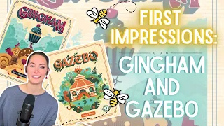 Gingham And Gazebo : First Thoughts!