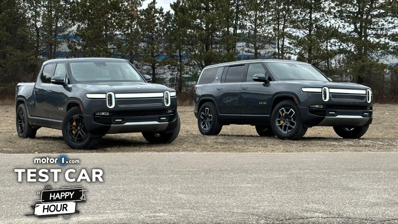 Motor1.com Test Car Happy Hour #32: Rivian R1T and Rivian R1S