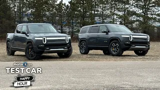 Motor1.com Test Car Happy Hour #32: Rivian R1T and Rivian R1S