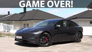 Tesla Model 3 Performance Highland test of handling, acceleration, noise and range