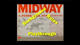 How To Board Game: Midway (Background, Tutorial and Gameplay)