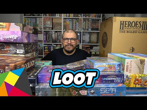 ESSEN SPIEL 2025. LOOT | I brought funny number of games from the fair
