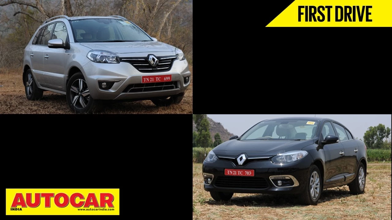 2014 Renault Fluence & Koleos Driven | Autocar India