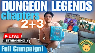 DUNGEON LEGENDS | LIVE PLAYTHROUGH | Chapters 2 and 3