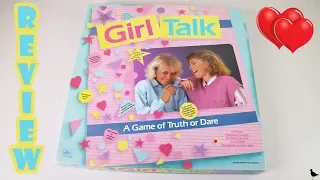Girl Talk Board Game Review A Game of Truth or Dare | Board Game Night