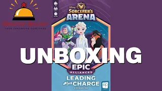 Unboxing Leading the Charge, Disney Sorcerer's Arena Epic Alliances Expansion (3 new characters)