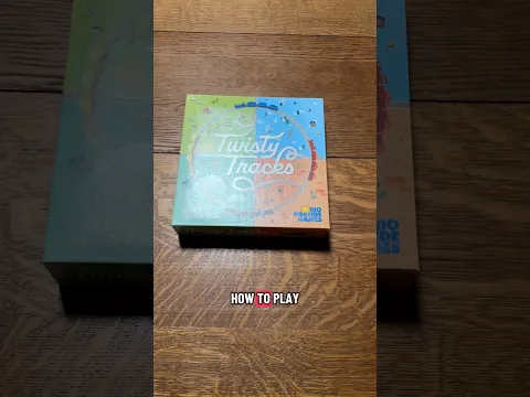 How to set up and play Twisty Tracks by Rio Grande Games