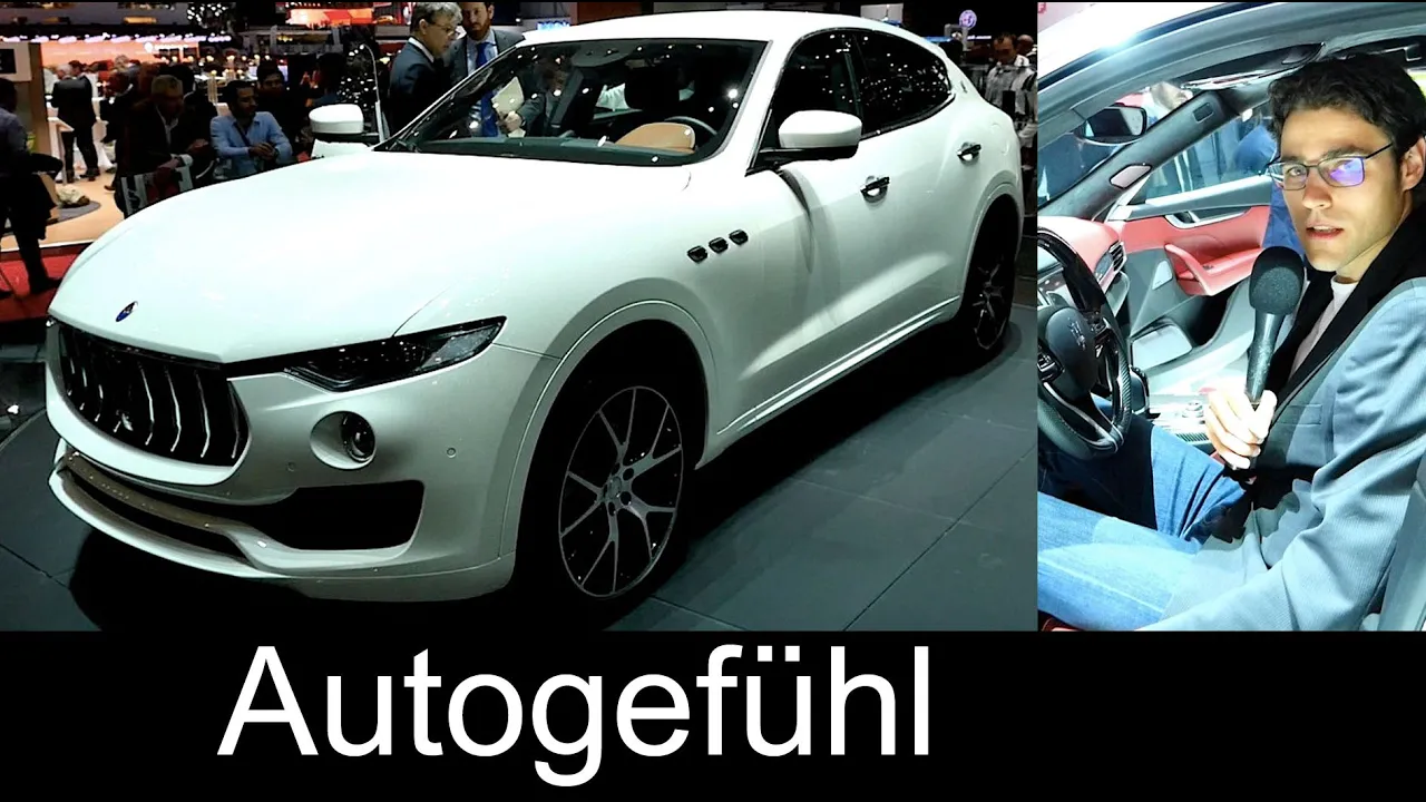 Maserati Levante SUV REVIEW Premiere Geneva all-new neu 2017