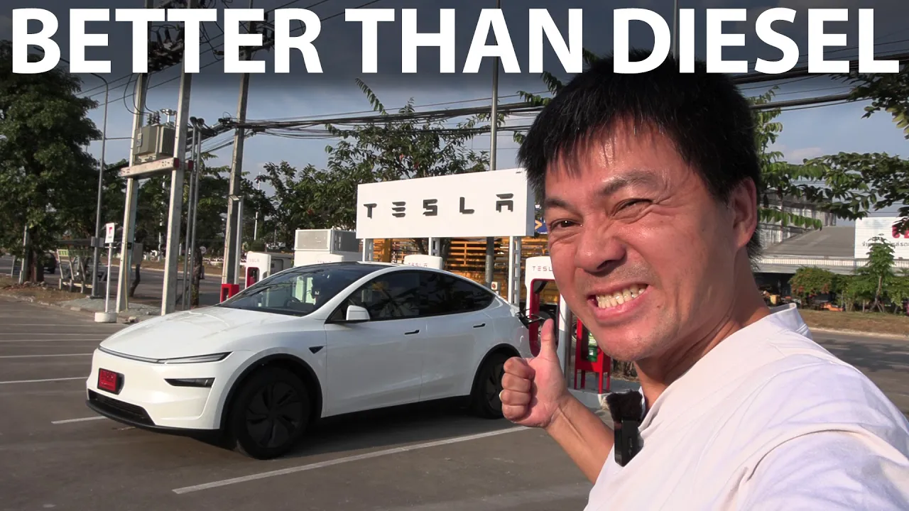 Tesla Model Y LR RWD Bangkok challenge