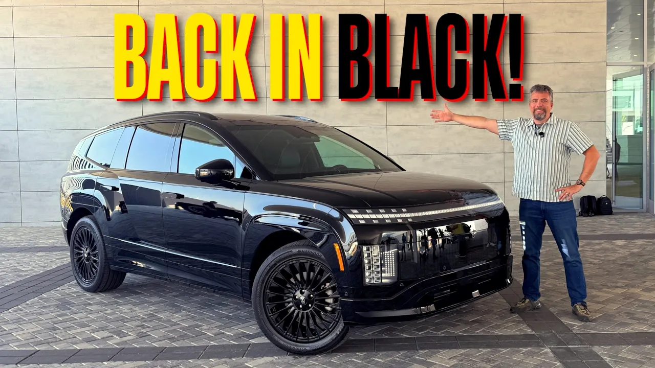 The 2027 Hyundai Ioniq 9 Calligraphy Black Ink Is the Brand's NEW Stealthy Family Flagship!