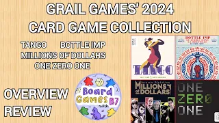 Grail Games' 2024 Card Game Collection, Overviews & Reviews! (Includes Tango)
