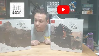 Unboxing the Great Wall! Another beautiful game from Awaken Realms!