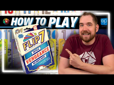 How to Play FLIP 7 WITH A VENGEANCE | SAME Goal, NEW Challenges | Board Game Tutorial