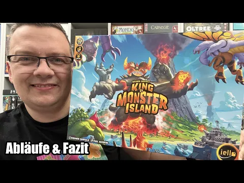 King of Monster Island (iello) - Nicht besser als King of Tokyo! Aber anders und komplexer