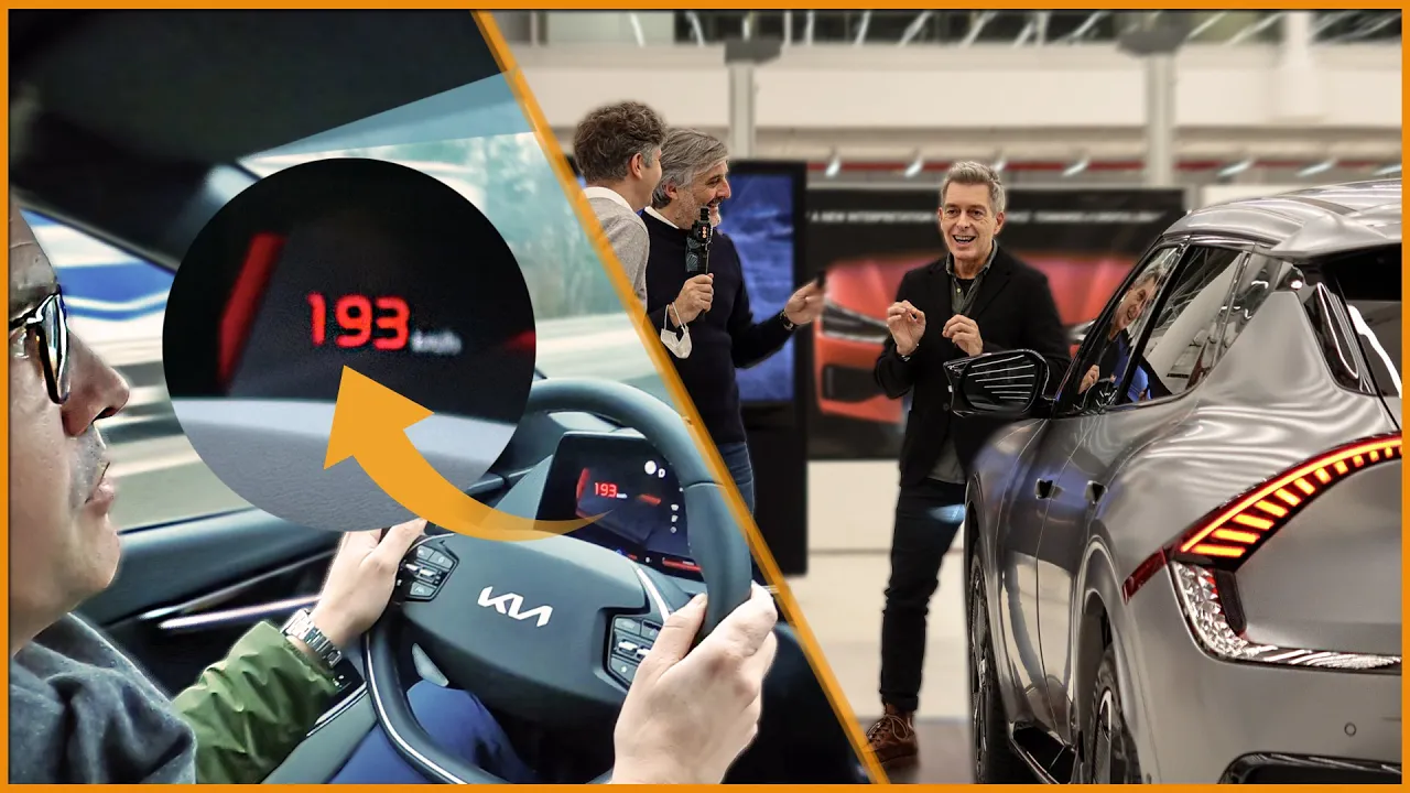 Vitesse MAX sur L'Autobahn en KIA ev6 ! (Et Visite d'un Lieu SECRET...)