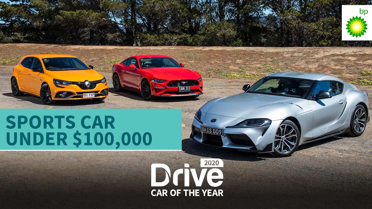 2020 Sports Car Under 100k: Toyota Supra, Ford Mustang, Renault Megane RS | Drive Car of the Year