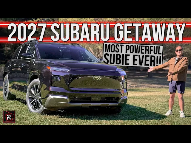 420 HP Family SUV! | 2027 Subaru Getaway Touring | Detailed First Look