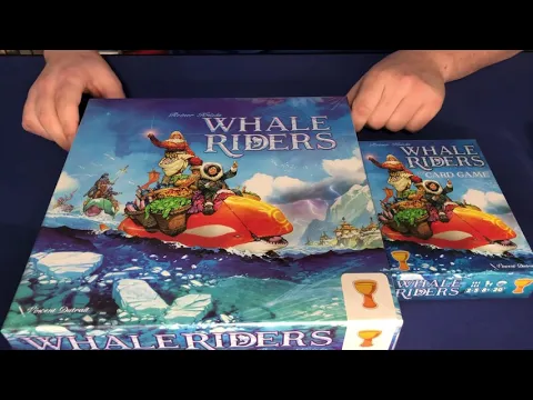 Whale Riders and Whale Riders The Card Game Unboxing