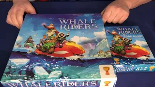Whale Riders and Whale Riders The Card Game Unboxing