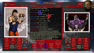Dark Match Jerry Lawler vs. Sweet Daddy Siki Filsinger Games Solo Card Dice Wrestling rpg OCW 43